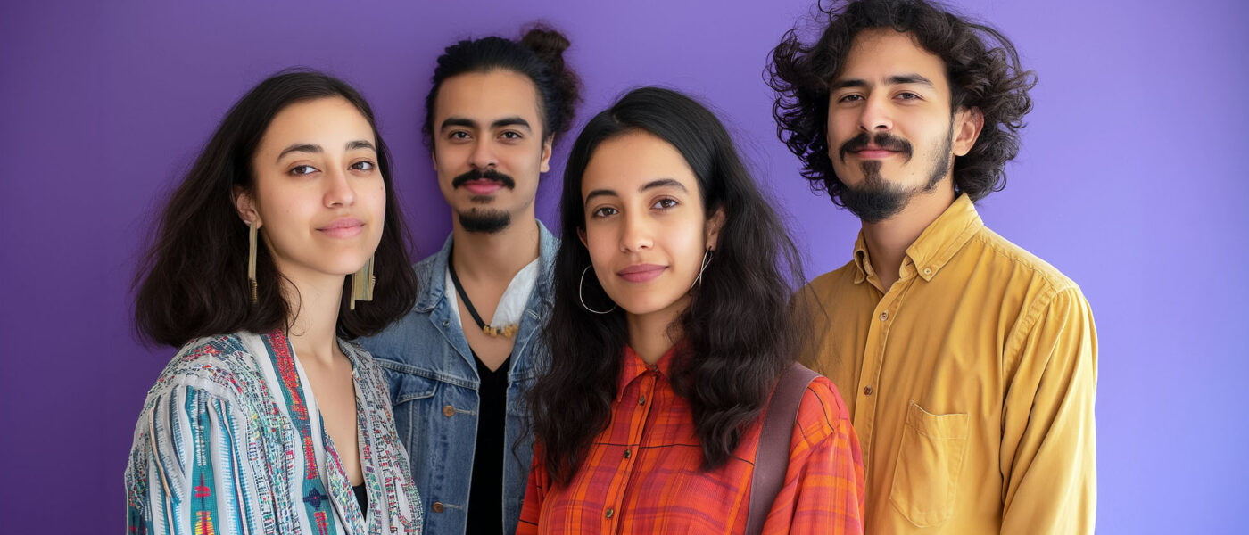 Group of Four Young Adults Group of Four Young Adults